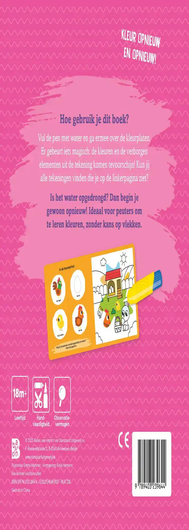 KLEUREN MET WATER VOOR DE KLEINTJES: PASEN