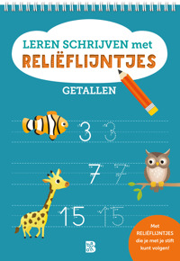 LEREN SCHRIJVEN MET RELIEFLIJNTJES: GETALLEN