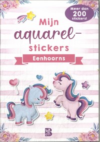 MIJN AQUARELSTICKERS EENHOORNS