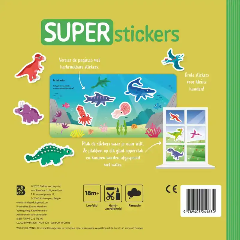 SUPERSTICKERS: DINO'S