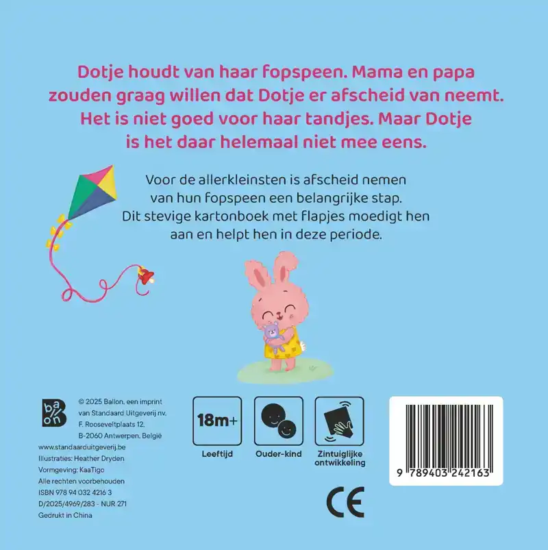 IK GROEI: DAG SPEENTJE (KARTONBOEK)
