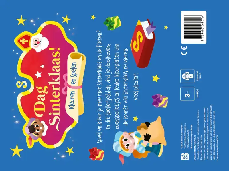 DAG SINTERKLAAS! KLEUREN EN SPELEN