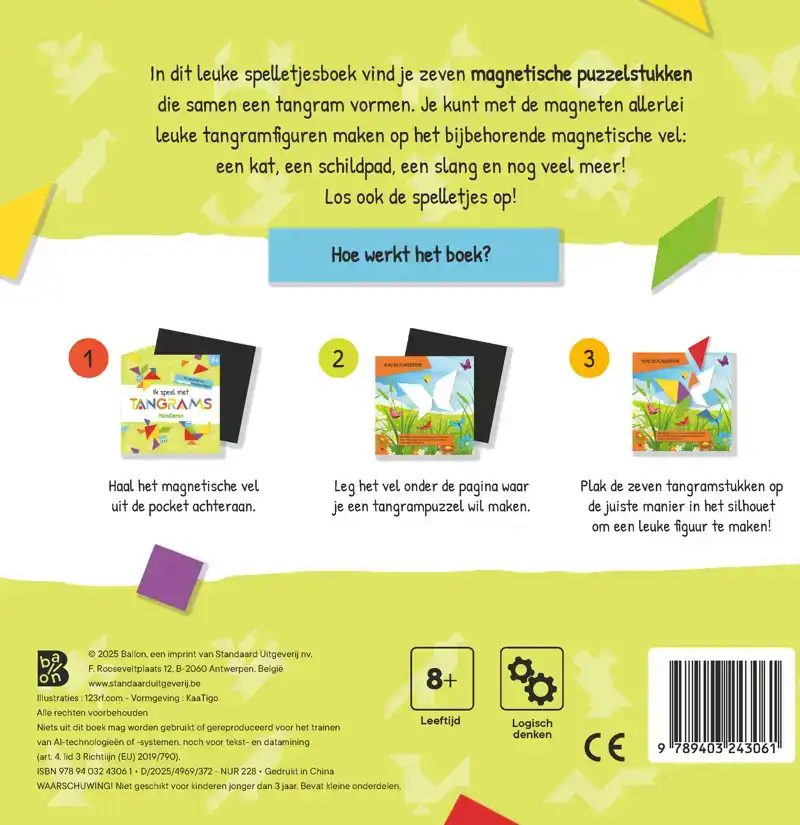 IK SPEEL MET TANGRAMS: HUISDIEREN