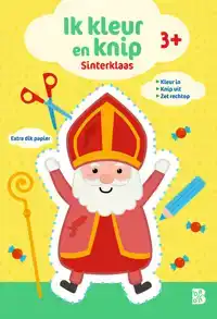 IK KLEUR EN KNIP: SINTERKLAAS