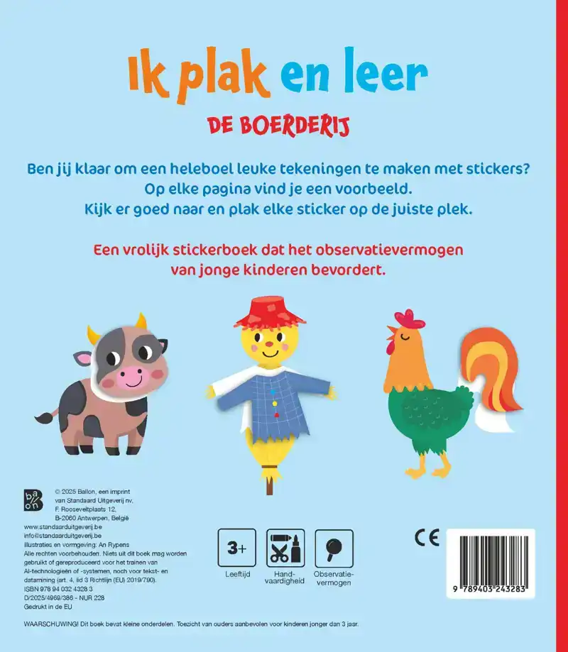 IK PLAK EN LEER: BOERDERIJ (3-4 JAAR)