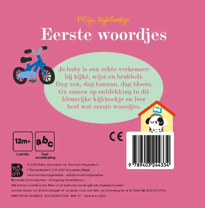 MIJN KIJKBOEKJE: EERSTE WOORDJES