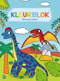 KLEURBLOK DINOSAURUSSEN