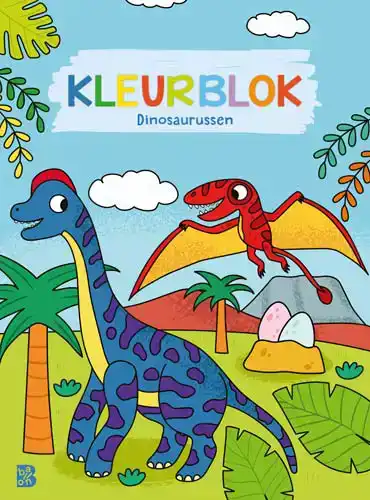 KLEURBLOK DINOSAURUSSEN