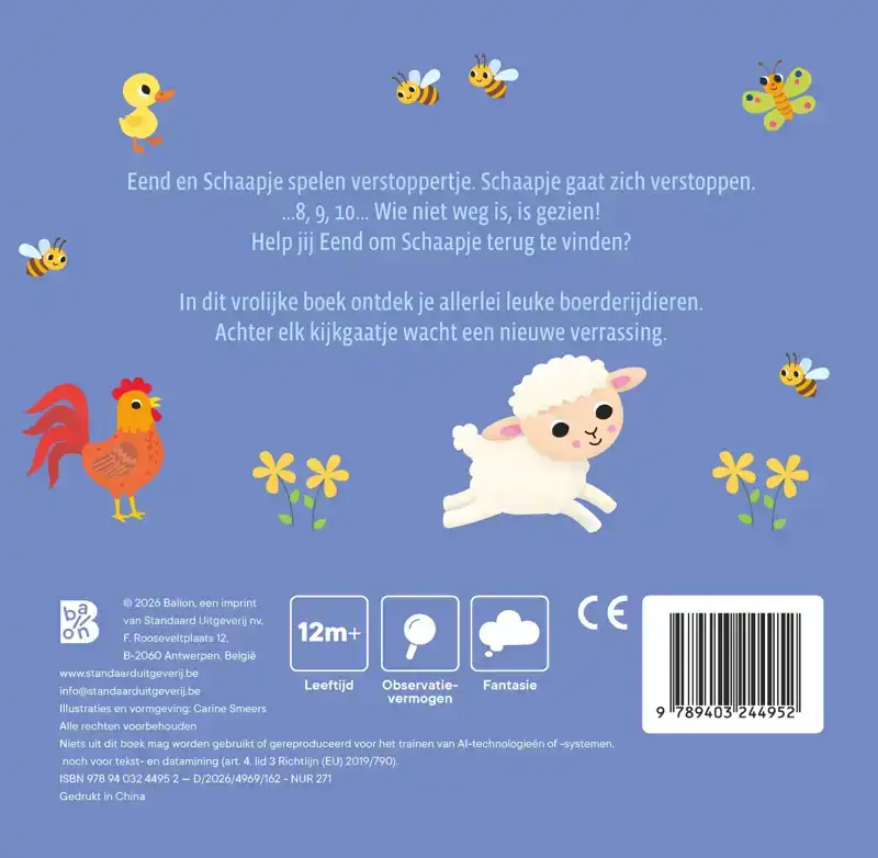 WAAR BEN JE, SCHAAPJE?