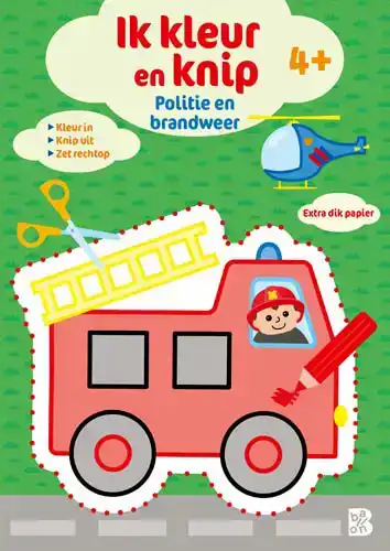 IK KLEUR EN KNIP: POLITIE EN BRANDWEER