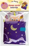 SLAAP LEKKER! LINNENBOEK MET DIERTJE OM IN BED TE LEGGEN: SL