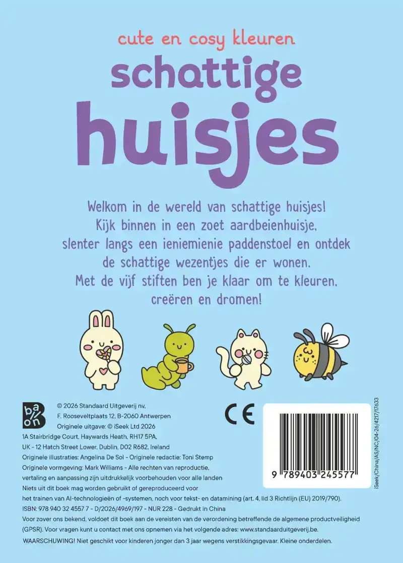 CUTE EN COSY KLEUREN: SCHATTIGE HUISJES