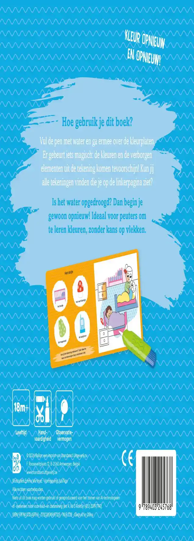 KLEUREN MET WATER VOOR DE KLEINTJES: IN DE CRECHE