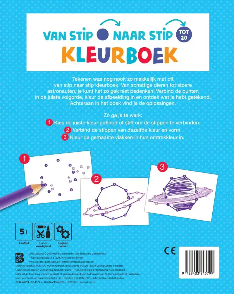 VAN STIP NAAR STIP KLEURBOEK: RAKET