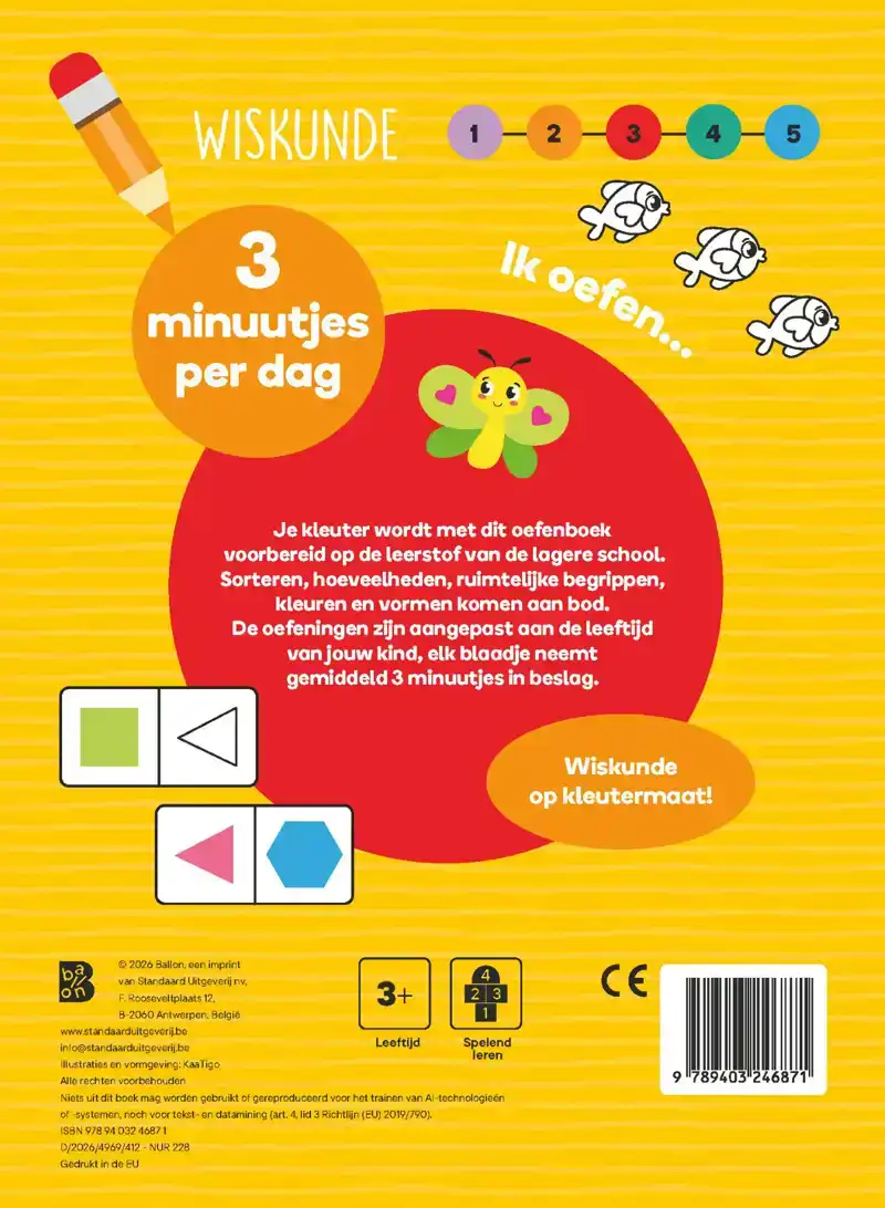 IK OEFEN... 3 MINUUTJES PER DAG: WISKUNDE