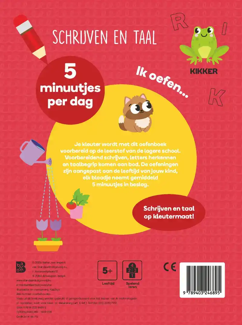 IK OEFEN... 5 MINUUTJES PER DAG: SCHRIJVEN EN TAAL