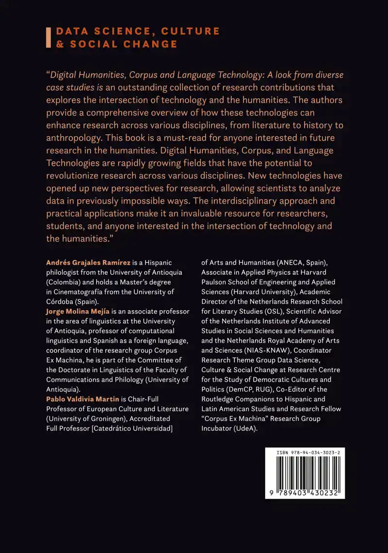 DIGITAL HUMANITIES, CORPUS AND LANGUAGE TECHNOLOGY = HUMANID