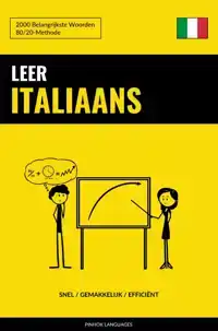 LEER ITALIAANS - SNEL / GEMAKKELIJK / EFFICIENT