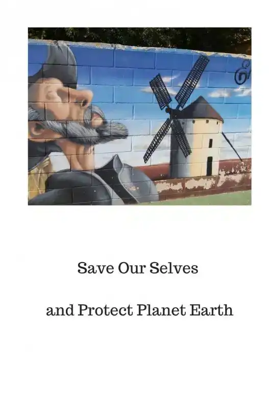 SAVE OUR SELVES AND PROTECT PLANET EARTH