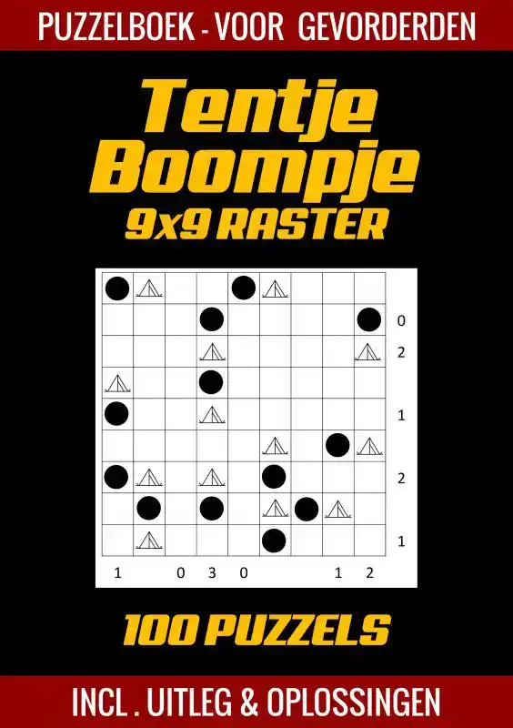 TENTJE BOOMPJE - PUZZELBOEK VOOR GEVORDERDEN - 100 PUZZELS -
