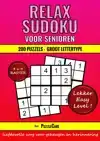SUDOKU RELAX VOOR SENIOREN 4X4 RASTER - 200 PUZZELS GROOT LE