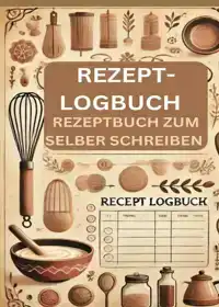 REZEPT-LOGBUCH : REZEPTBUCH ZUM SELBER SCHREIBEN GESCHENKIDE