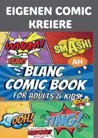 EIGENEN COMIC KREIERE : BLANKO-COMICBUCH JOURNALE