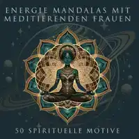 ENERGIE MANDALAS MIT MEDITIERENDEN FRAUEN