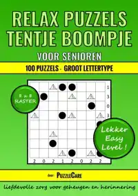 TENTJE BOOMPJE RELAX PUZZELS VOOR SENIOREN 8X8 RASTER - 100