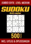 SUDOKU MEDIUM - JUMBO EDITIE - 500 PUZZELS - INCL. UITLEG EN