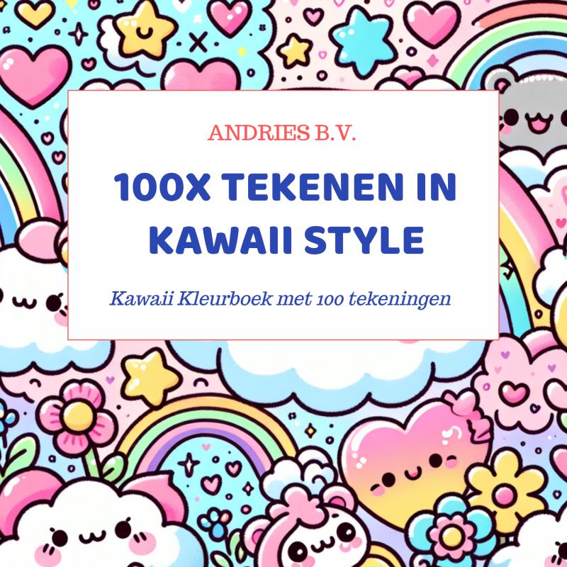 100X TEKENEN IN KAWAII STYLE