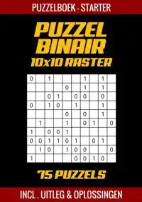 PUZZEL BINAIR - PUZZELBOEK VOOR STARTERS - 50 PUZZELS INCL.