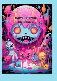 KAWAII HORROR KLEURBOEK