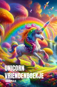 UNICORN VRIENDENBOEKJE MEISJE