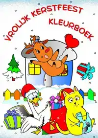 VROLIJK KERSTFEEST KLEURBOEK