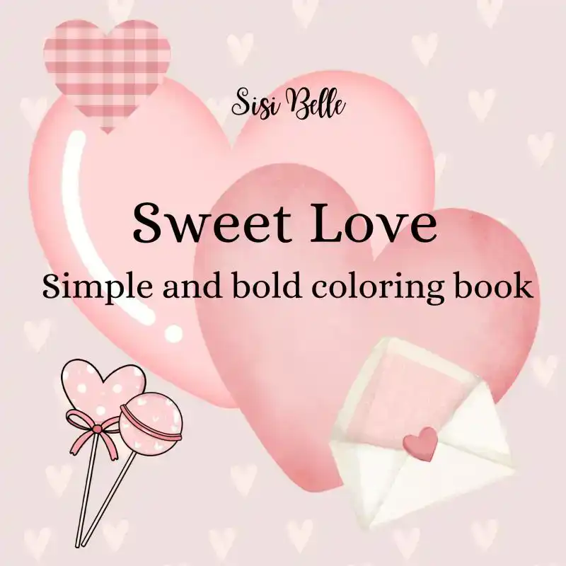 SWEET LOVE COLORING BOOK