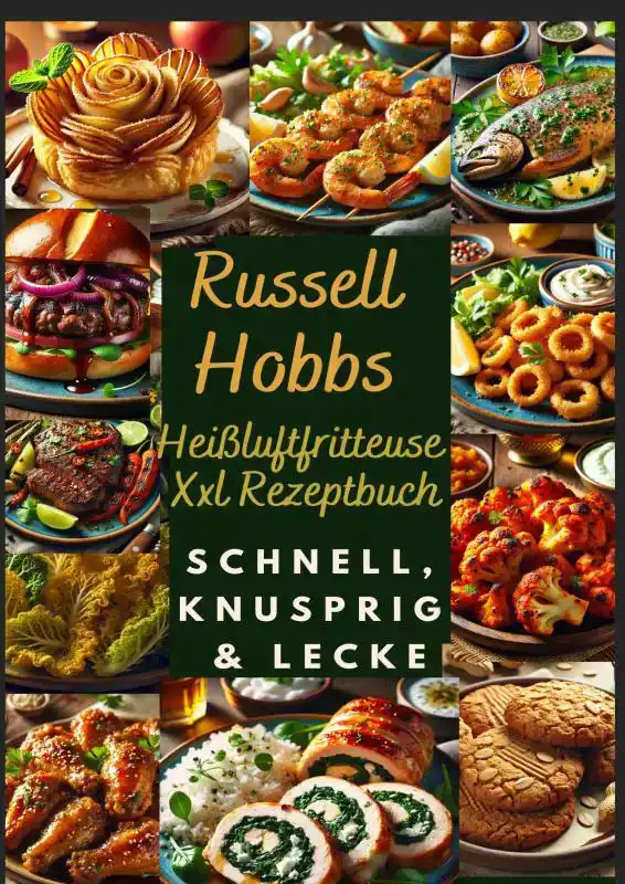 RUSSELL HOBBS HEI?LUFTFRITTEUSE XXL REZEPTBUCH: SCHNELL, KNU