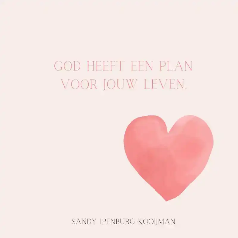 GOD HEEFT EEN PLAN VOOR JOUW LEVEN
