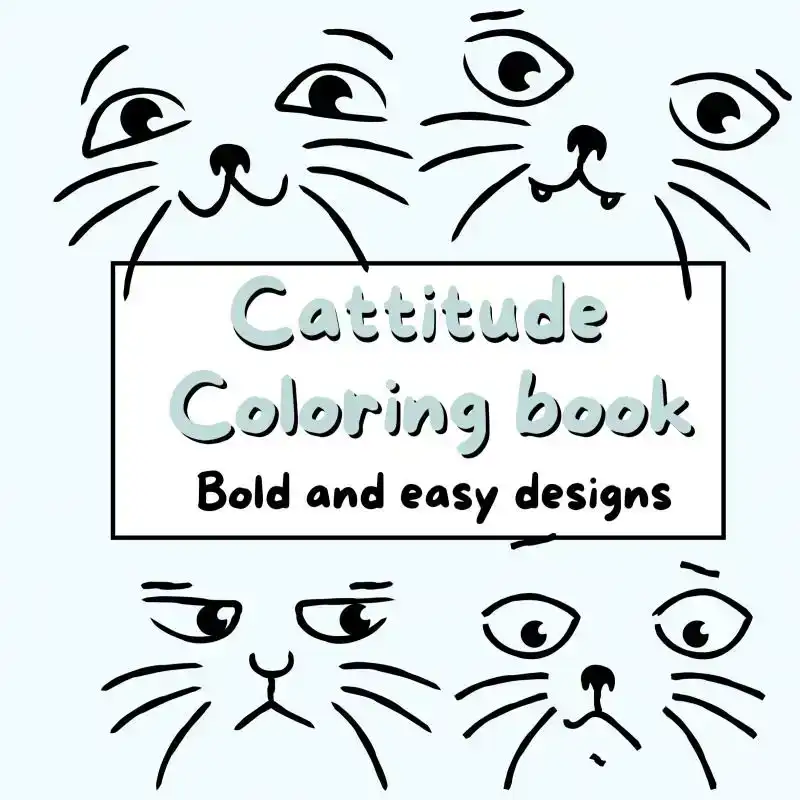 CATTITUDE COLORING BOOK