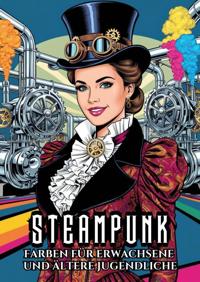 FARBEN FUR ERWACHSENE UND ALTERE JUGENDLICHE - STEAMPUNK
