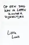 OP EEN DAG KAN IK LOPEN ZONDER ZIJWIELTJES