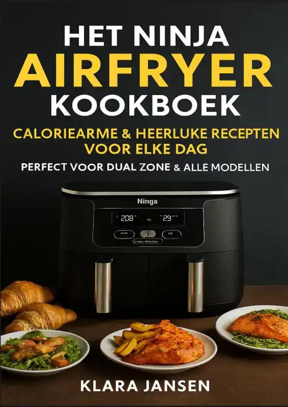 HET NINJA AIRFRYER KOOKBOEK - CALORIEARME & HEERLIJKE RECEPT