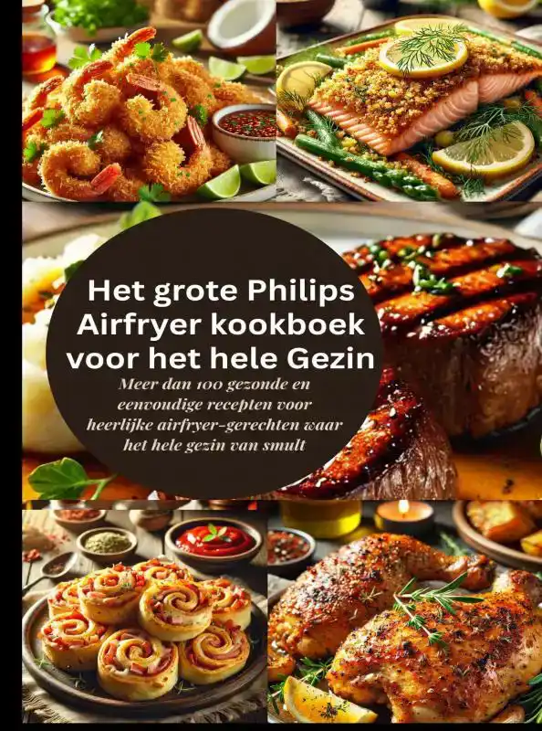 HET GROTE PHILIPS AIRFRYER KOOKBOEK VOOR HET HELE GEZIN