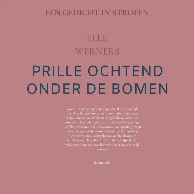PRILLE OCHTEND ONDER DE BOMEN