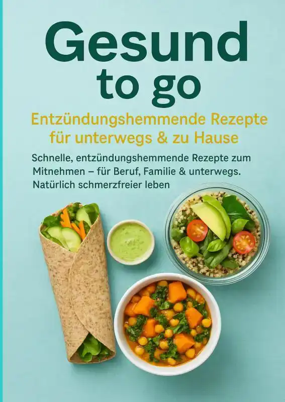GESUND TO GO: ENTZUNDUNGSHEMMENDE REZEPTE FUR UNTERWEGS & ZU