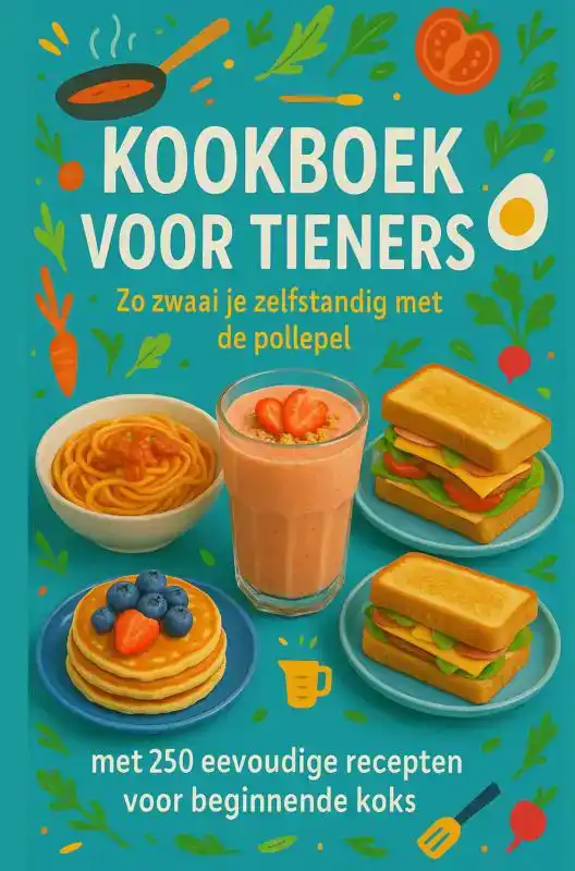 KOOKBOEK VOOR TIENERS ZO ZWAAI JE ZELFSTANDIG MET DE POLLEPE