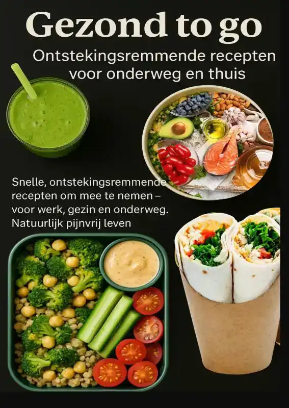 GEZOND TO GO: ONTSTEKINGSREMMENDE RECEPTEN VOOR ONDERWEG EN