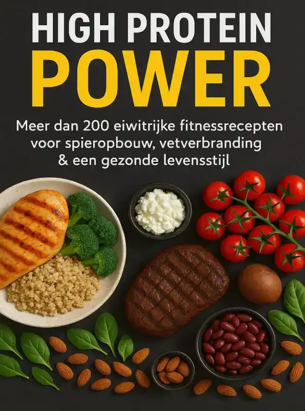 HIGH PROTEIN POWER: MEER DAN 200 EIWITRIJKE FITNESSRECEPTEN