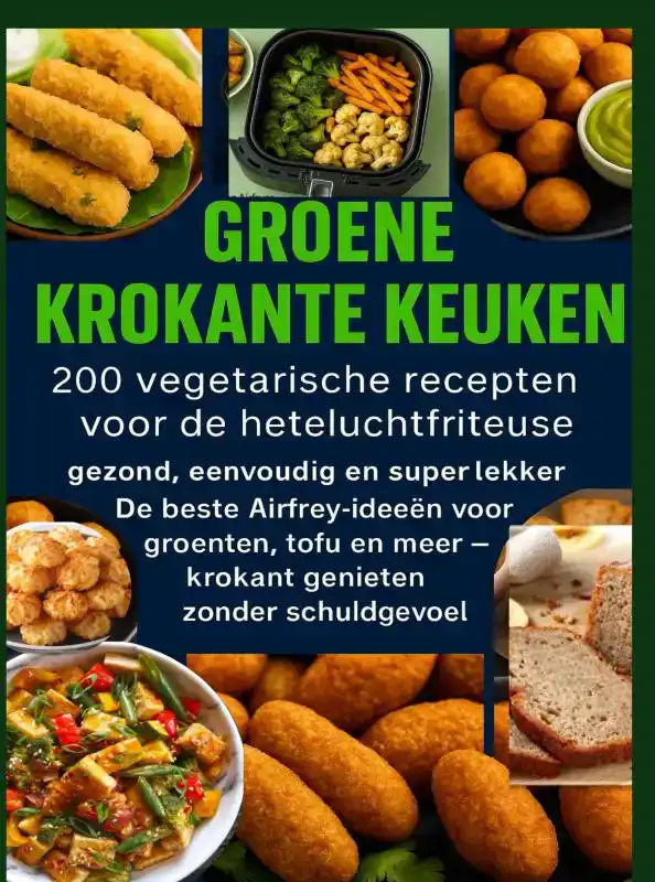 GROENE KROKANTE KEUKEN -200 VEGETARISCHE RECEPTEN VOOR DE HE