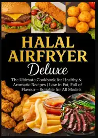 HALAL AIRFRYER DELUXE: THE ULTIMATE COOKBOOK FOR HEALTHY & A